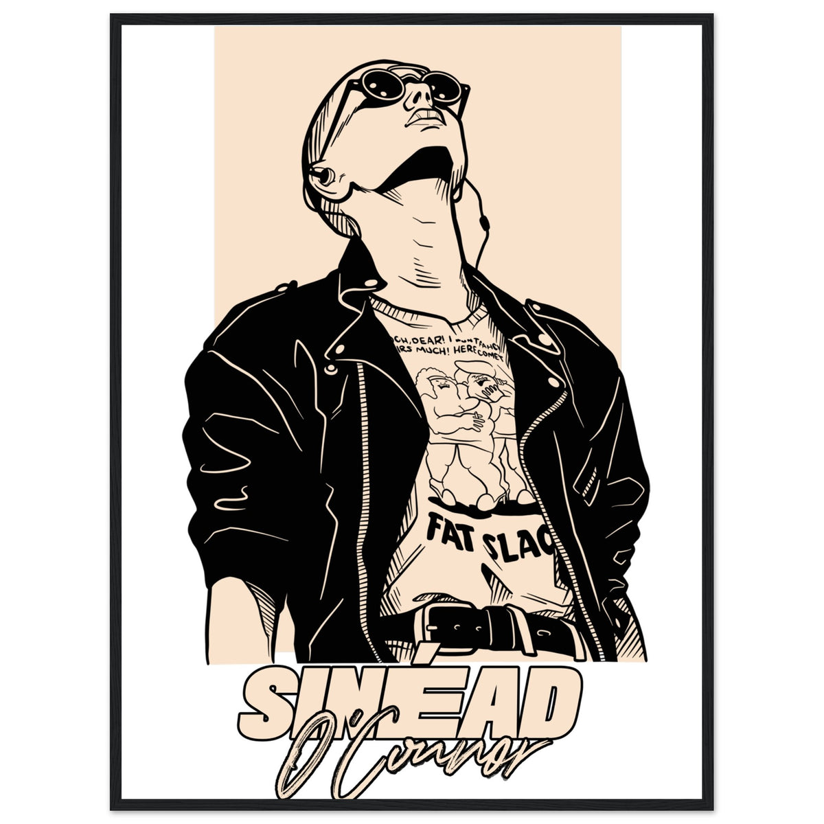 Sinead O'Connor Framed Wall Art Print – view 7 | Buy Irish Art