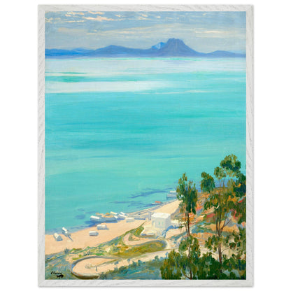 The Bay of Tunis, Morning (1919) – Sir John Lavery Art Print – view 47 | Buy Irish Art