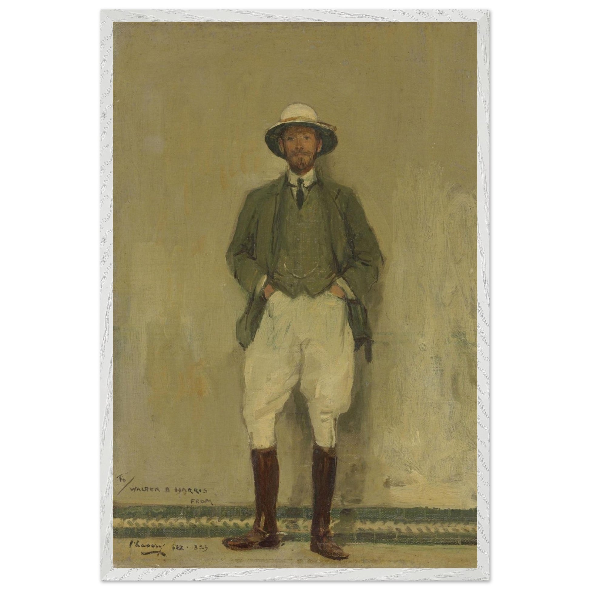 Portrait of Walter B. Harris (1906) – Lavery | Collector’s Edition – view 13 | Buy Irish Art