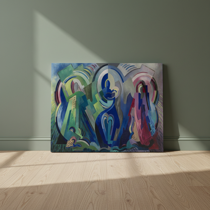 The Virgin of Éire (c.1943) – Mainie Jellett Canvas Print