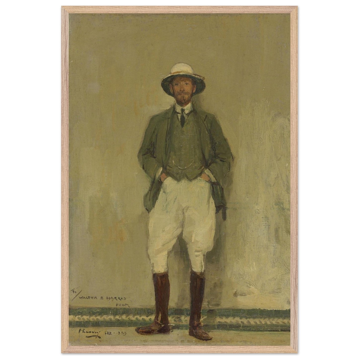 Portrait of Walter B. Harris (1906) – Lavery | Collector’s Edition – view 7 | Buy Irish Art