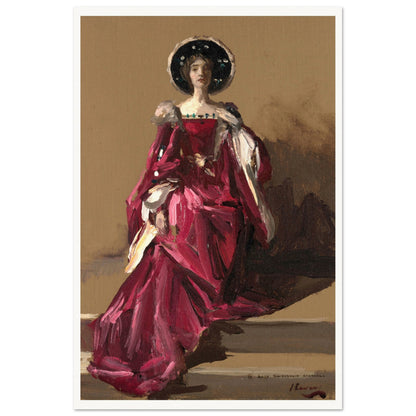 Lady Gwendeline Spencer-Churchill in The Merchant of Venice by John Lavery, 30x45cm print size