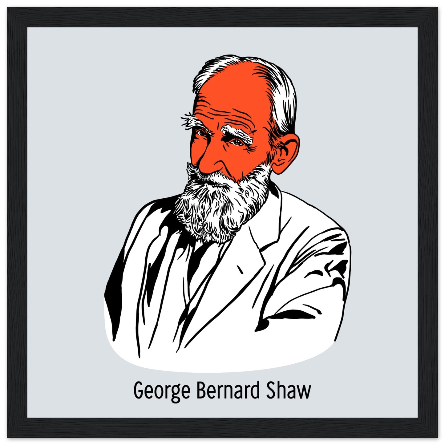 George Bernad Shaw Druck
