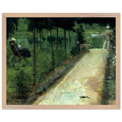 A Grey Summer's Day, Grez (1883) – Sir John Lavery (view 6)