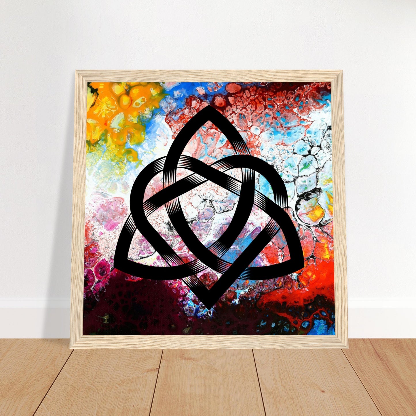 Abstrakter keltischer Designdruck