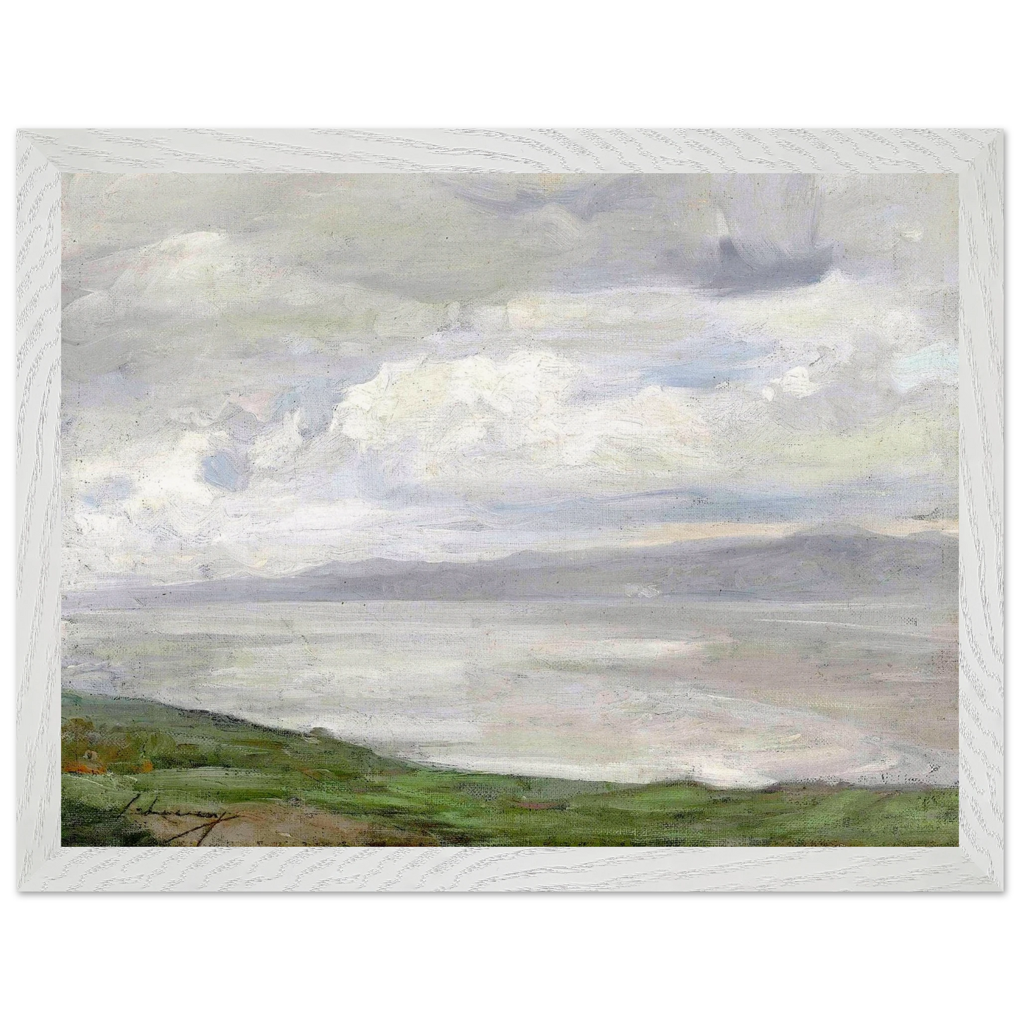 Irish art print gift — Island Magee by Lavery, large format wall art 75x100cm
