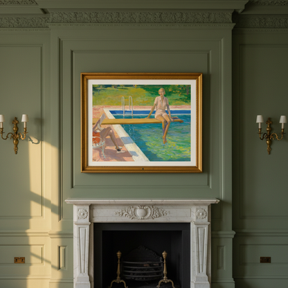 Viscountess, Palm Springs by John Lavery Art Print