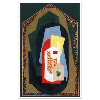 Decoration (1923) by Mainie Jellett - framed Irish modernist art print