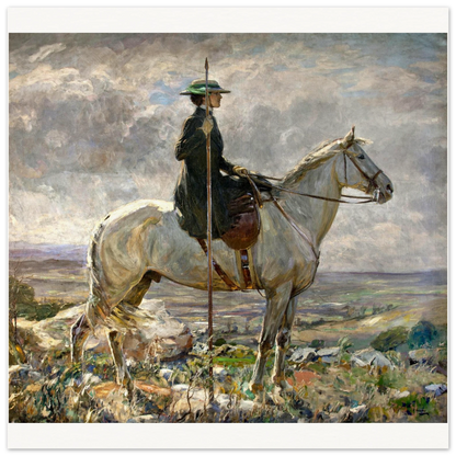 The Amazon by John Lavery – fine art print displayed in a modern living room