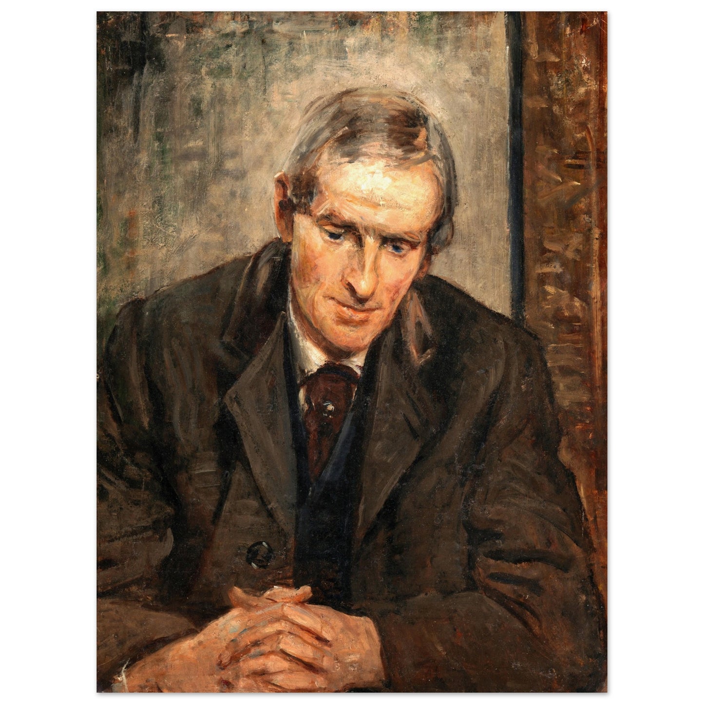 Portrait of Jack B. Yeats by Irish Artist Sarah Henrietta Purser Art Print – view 17 | Buy Irish Art