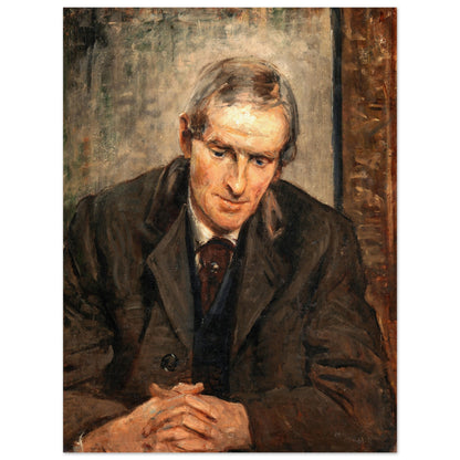 Portrait of Jack B. Yeats by Irish Artist Sarah Henrietta Purser Art Print – view 17 | Buy Irish Art