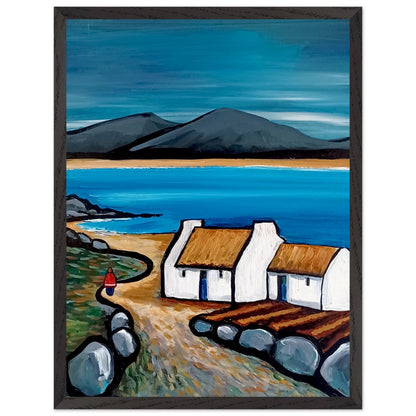 Connemara Lakes Cottage – Irish Landscape Fine Art Print by Ó Maoláin – view 21 | Buy Irish Art