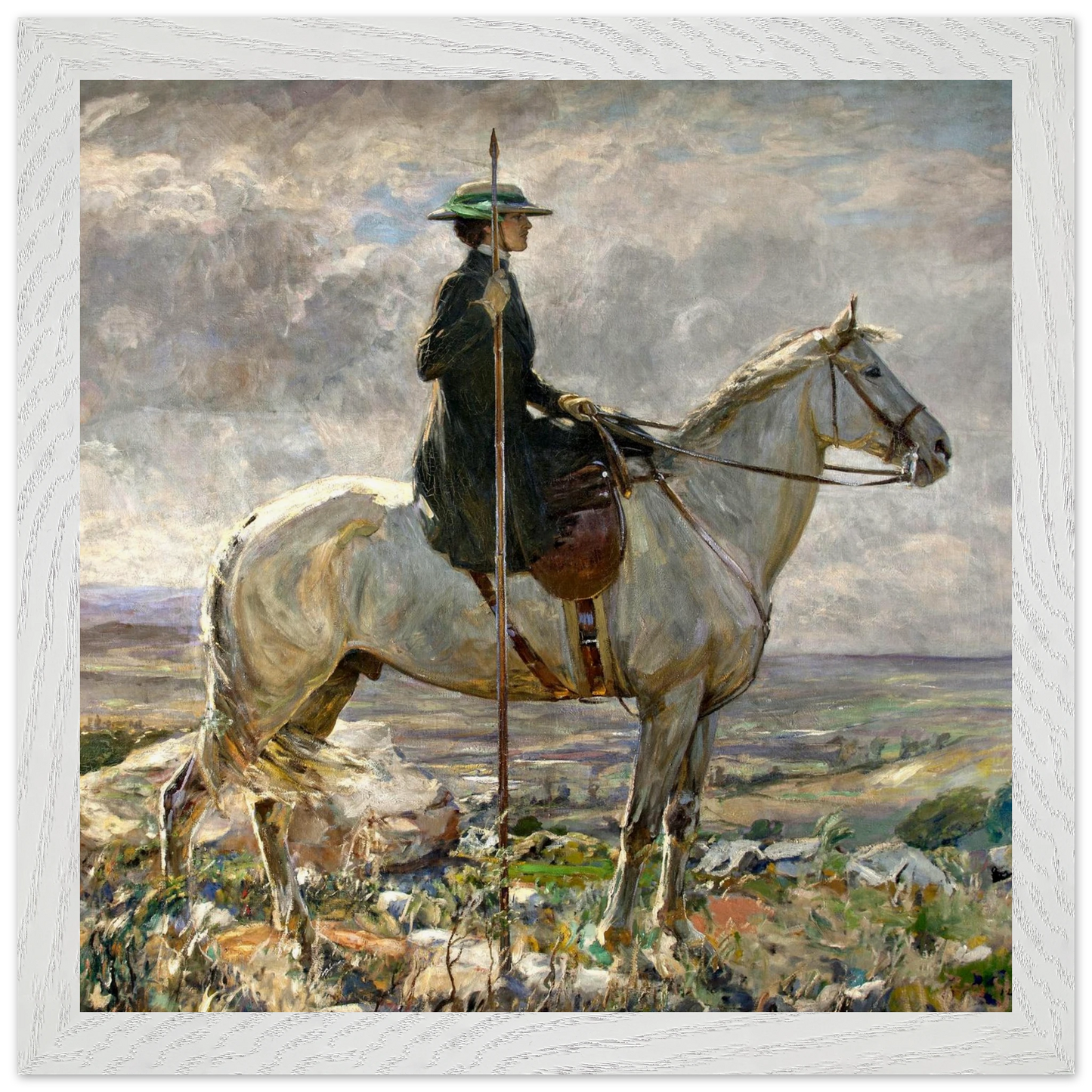 The Amazon by John Lavery – 30x30cm small print option, Irish wall art