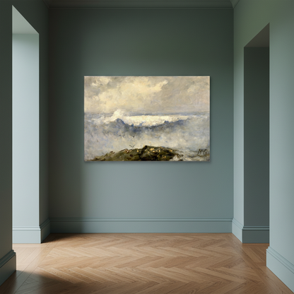 The Wave (c.1890) by Nathaniel Hone the Younger – Canvas Art Print