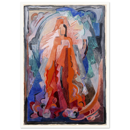 I Have Trodden the Winepress Alone – Irish Art Print by Mainie Jellett (view 7)