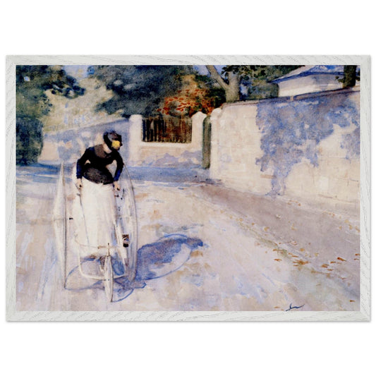 Women on a Safety Tricycle (1885) – Sir John Lavery