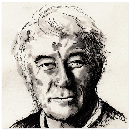 'The Squat Pen' Seamus Heaney Art Print by Ó Maoláin – view 6 | Buy Irish Art