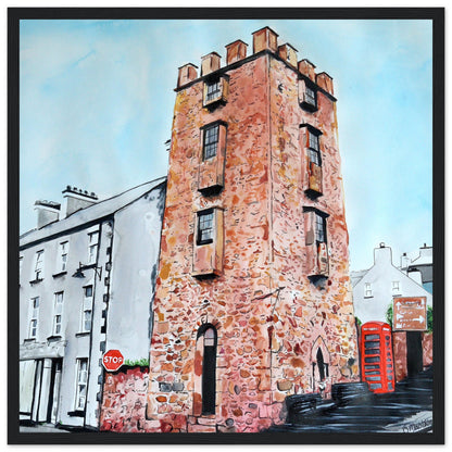 The Curfew Tower Cushendall Framed Art Print – view 23 | Buy Irish Art