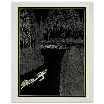 Harry Clarke Art Print – Poe’s Tales of Mystery (1923) – “Toilsome Journey” | Museum-Quality Framed Reproduction – view 6 | Buy Irish Art