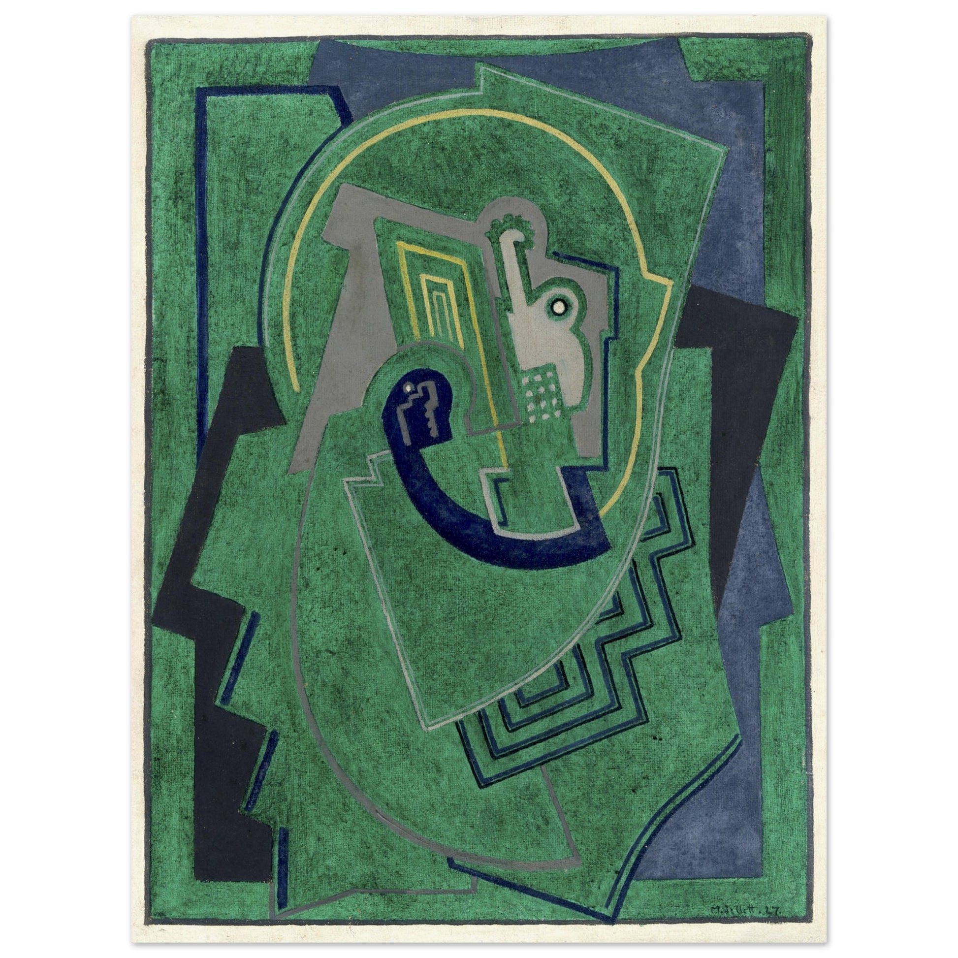 Single Element (c.1938) – Mainie Jellett Irish Modernist Art Print – view 9 | Buy Irish Art