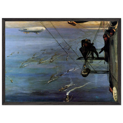 A Convoy, North Sea (1918) – Sir John Lavery (view 5)