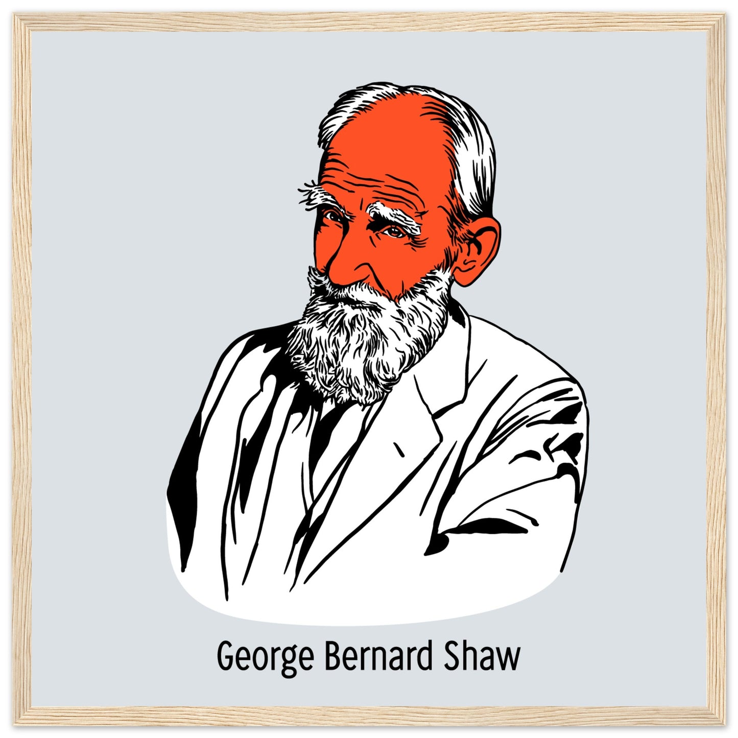 George Bernad Shaw Druck