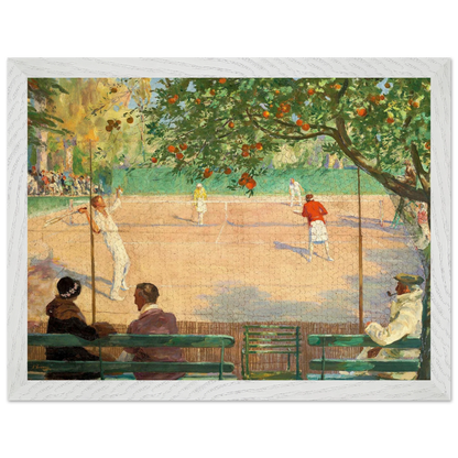 Tennis Hotel Beau Site Cannes print – 60x80cm large format wall art framed