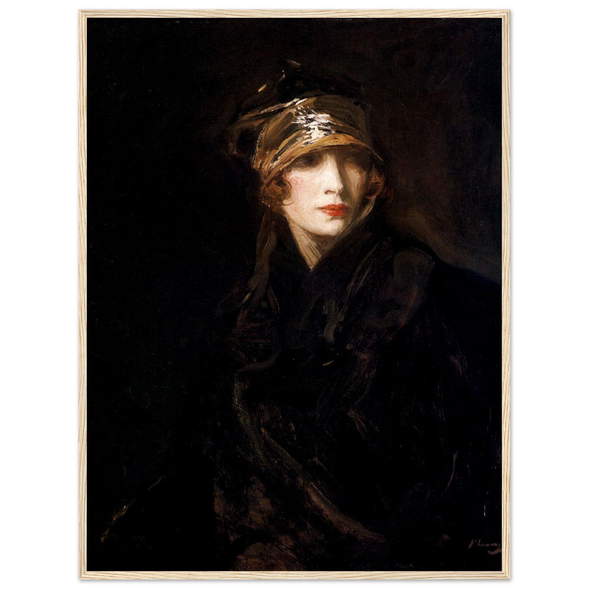 The Gold Turban (1929) – Sir John Lavery (view 2)