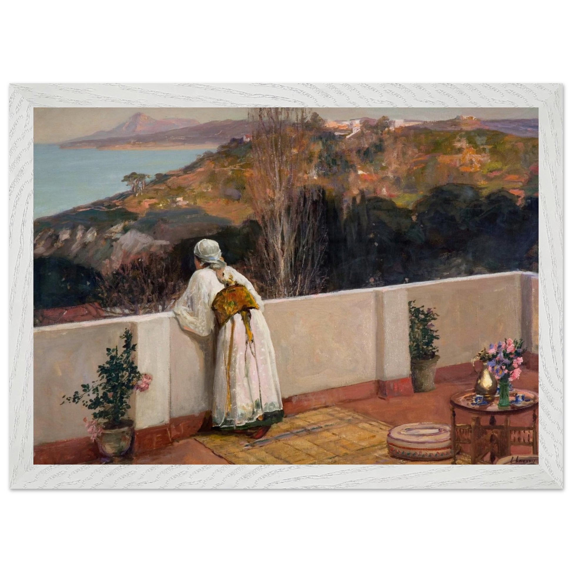 Evening, Tangier,  By Irish Artist Sir John Lavery Art Print – view 9 | Buy Irish Art