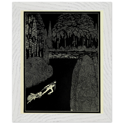 Harry Clarke Art Print – Poe’s Tales of Mystery (1923) – “Toilsome Journey” | Museum-Quality Framed Reproduction – view 8 | Buy Irish Art
