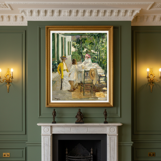 After Breakfast, Tangier — Sir John Lavery | Irish Fine Art Print