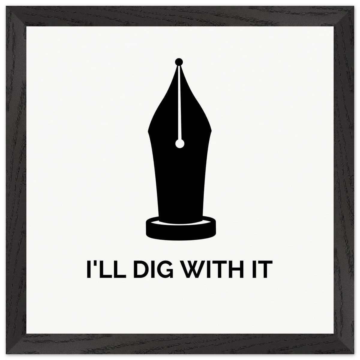 I’ll Dig With It – Seamus Heaney Quote Art Print (view 20)