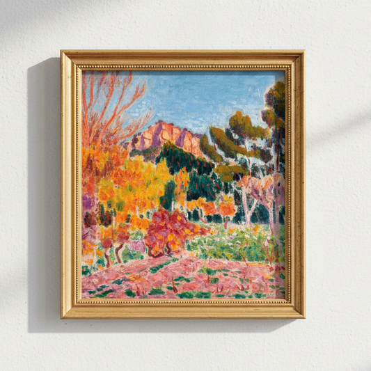 Landscape Cassis by Roderic O'Conor art print, alternate view