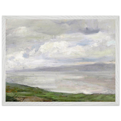Island Magee unframed art print showing 250gsm matte paper quality and colour detail