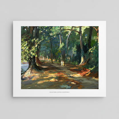 The Path by the River by John Lavery Collector's Print 40x50 cm / 16x20″ – view 12 | Buy Irish Art