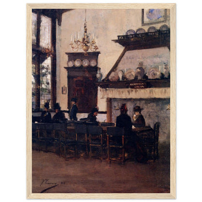 The Dutch Cocoa House, Glasgow International Exhibition (1888) – Sir John Lavery Print (view 4)