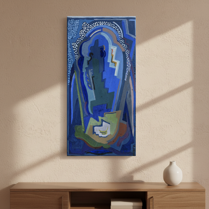 Abstract (1930) by Mainie Jellett – canvas print gallery view | Buy Irish Art