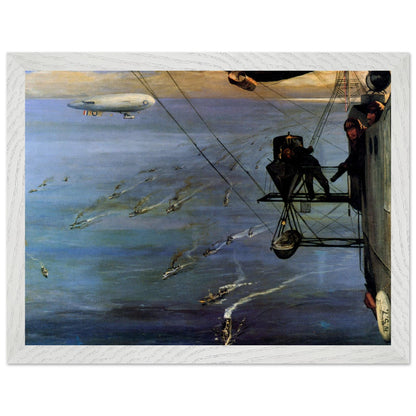 A Convoy, North Sea (1918) – Sir John Lavery (view 7)
