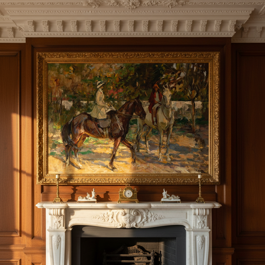 The Morning Ride – Sir John Lavery Art Print