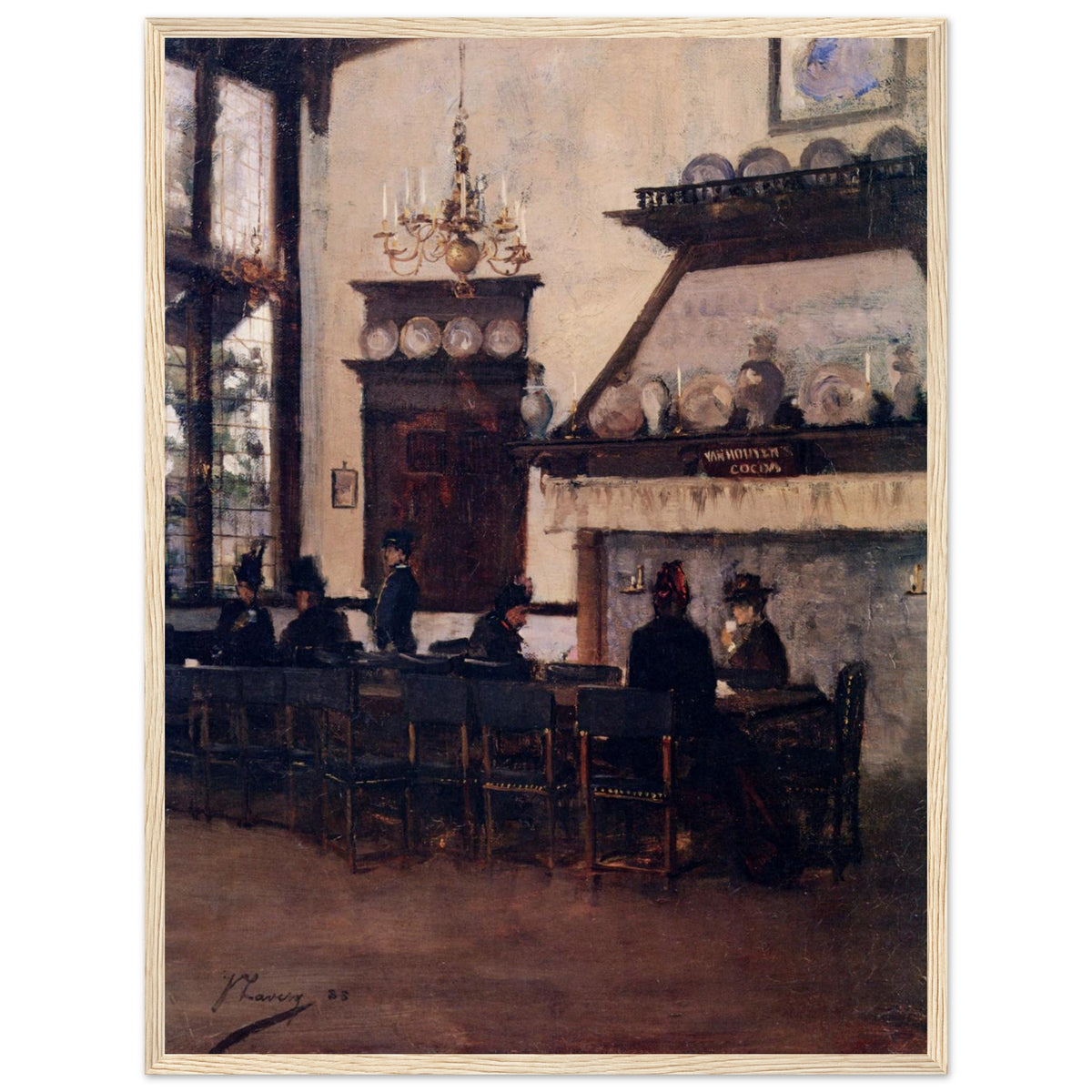 The Dutch Cocoa House, Glasgow International Exhibition (1888) – Sir John Lavery Print (view 3)