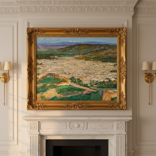 A View of Fez by Sir John Lavery, unframed archival matte paper print