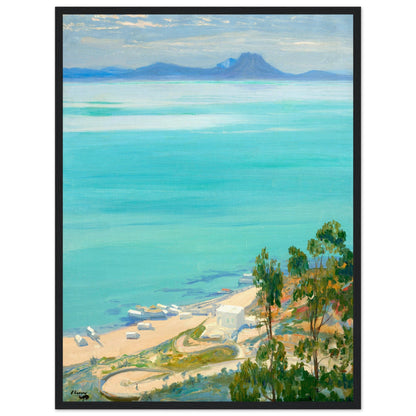 The Bay of Tunis, Morning (1919) – Sir John Lavery Art Print – view 29 | Buy Irish Art