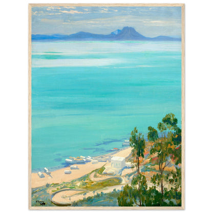 The Bay of Tunis, Morning (1919) – Sir John Lavery Art Print – view 31 | Buy Irish Art