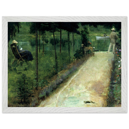 A Grey Summer's Day, Grez (1883) – Sir John Lavery (view 7)