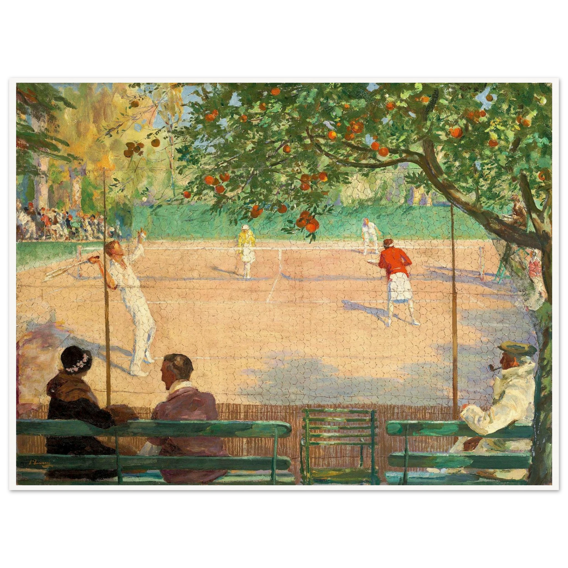 Sir John Lavery Irish master print – gallery wall cluster with multiple frames