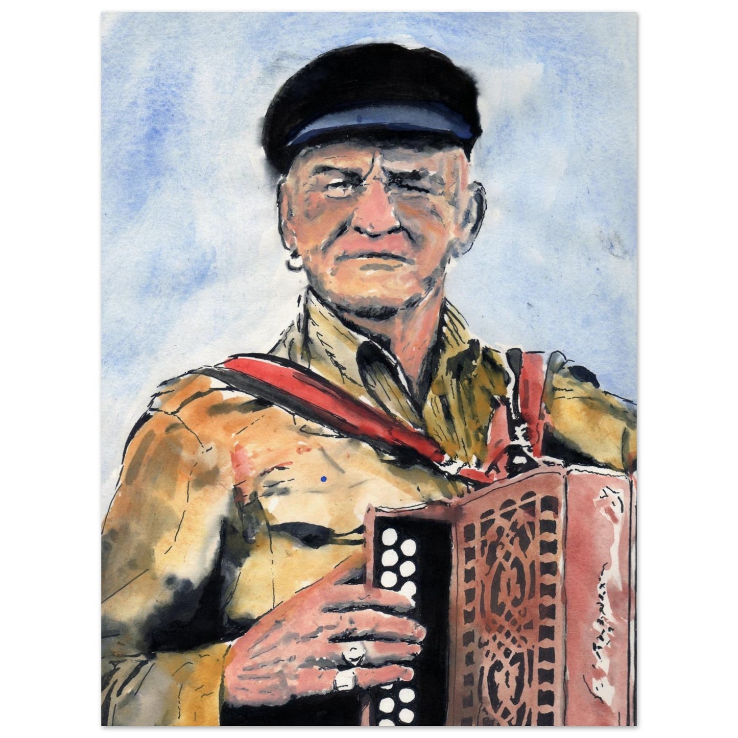 Patsy Dan Rogers Framed Art Print King of Tory Island – view 8 | Buy Irish Art