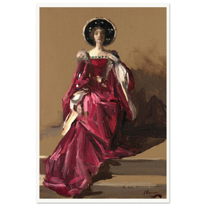 Lady Gwendeline Spencer-Churchill in The Merchant of Venice by John Lavery, 40x60cm print size