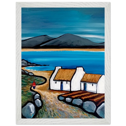 Connemara Lakes Cottage – Irish Landscape Fine Art Print by Ó Maoláin – view 13 | Buy Irish Art
