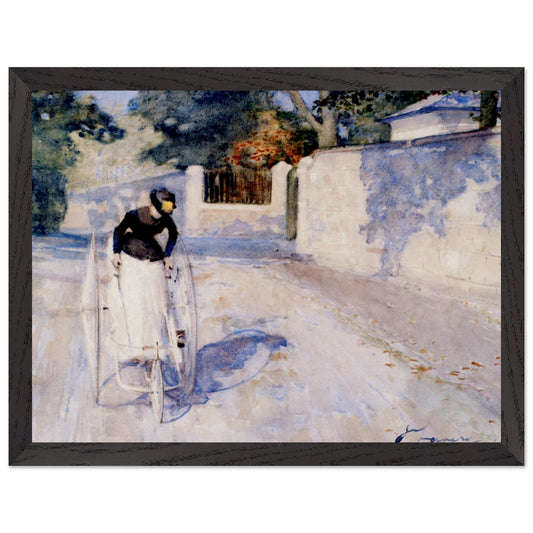 Women on a Safety Tricycle (1885) – Sir John Lavery (view 2)