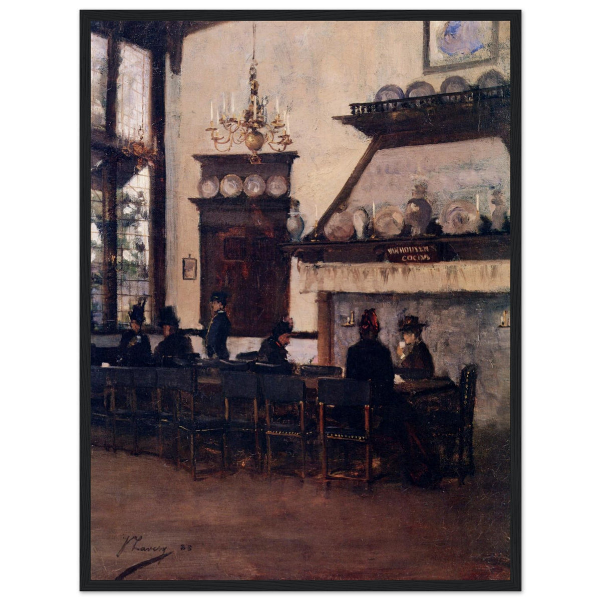 The Dutch Cocoa House, Glasgow International Exhibition (1888) – Sir John Lavery Print (view 8)